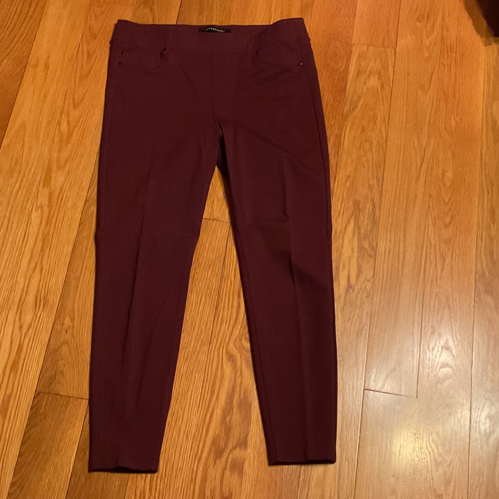Liverpool Deep Burgundy Trousers